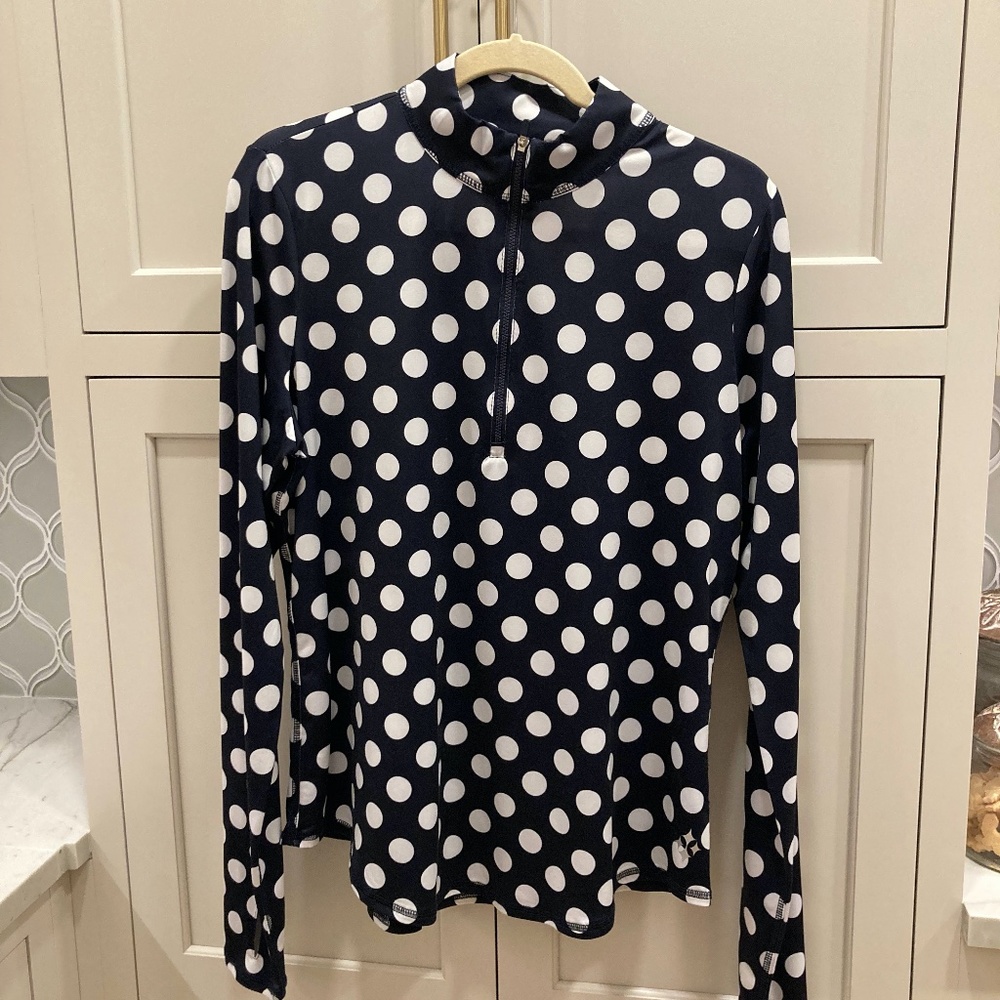 Woman’s Jofit Navy and White Long